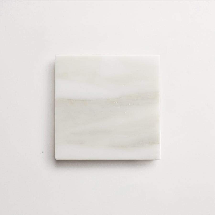 clé lapidary: legacy | petite | honed | calacatta gold | sample ~ 4"x4"x⅜"