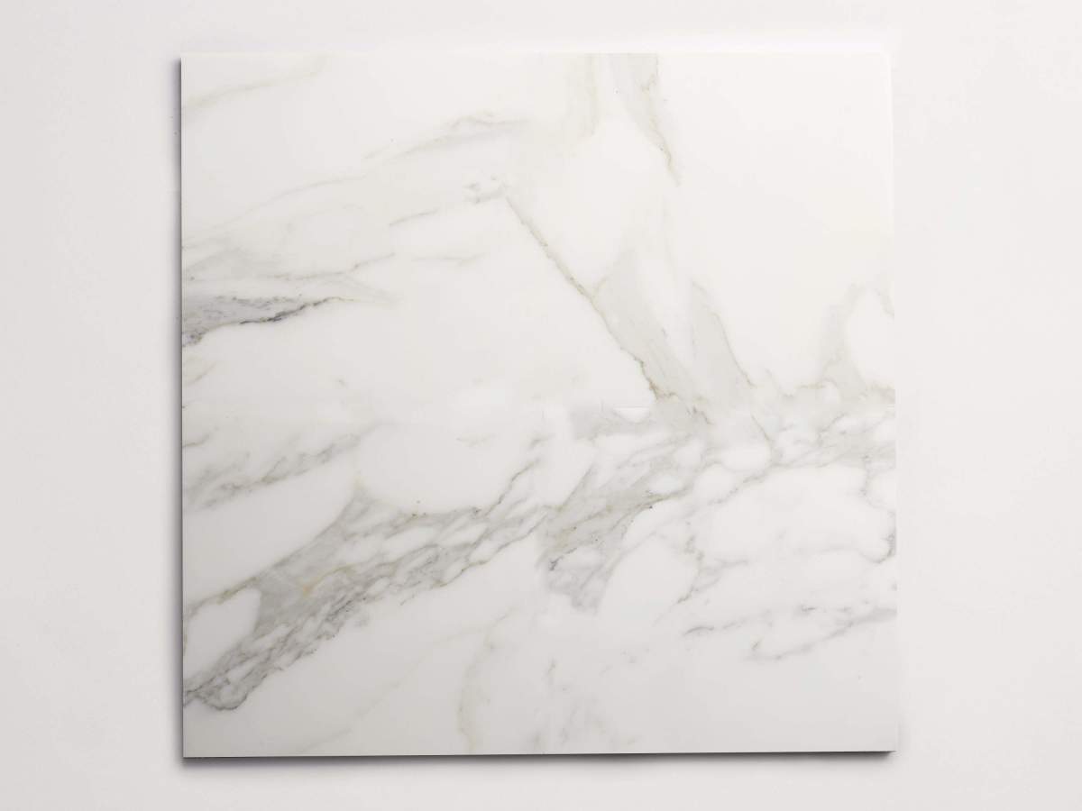 Premier Stone Tile honed white gold marble 24 x 24.