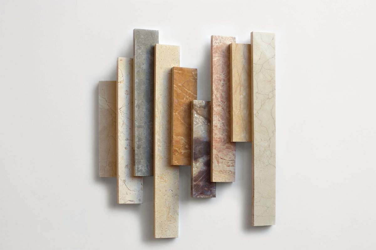 Tile strata linea stone plank three inch (bundle).
