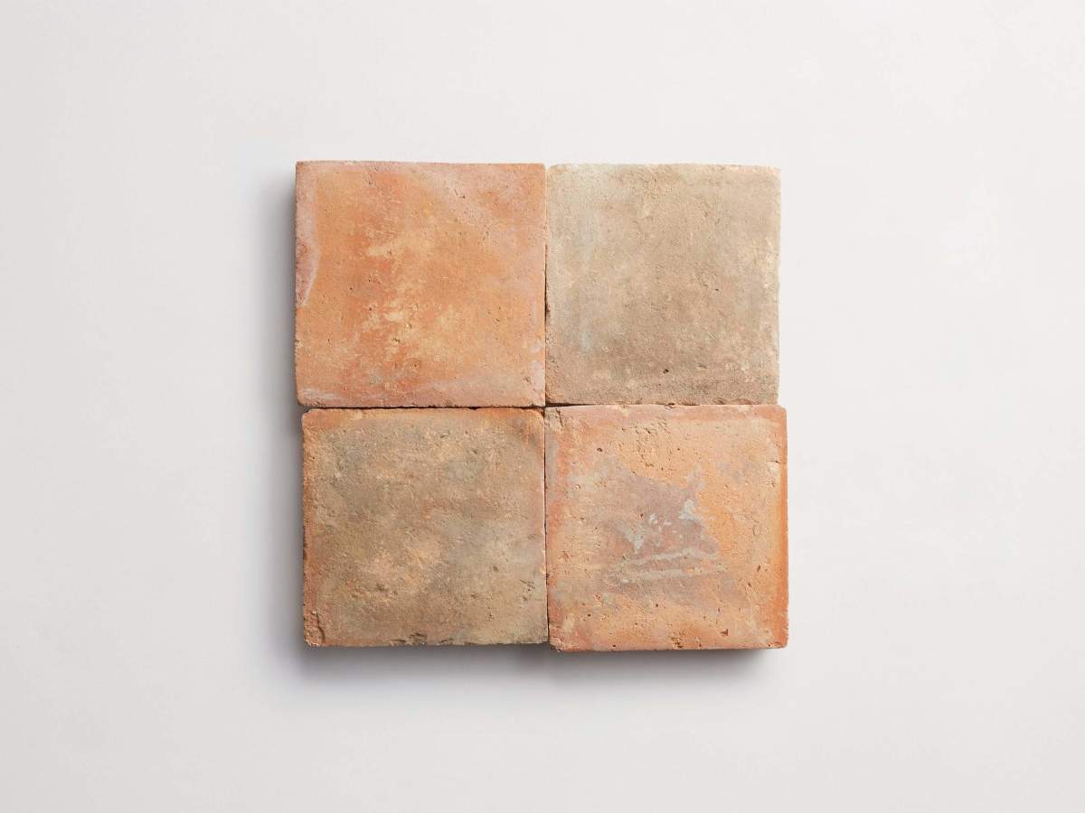 antique terracotta | stout | unfinished | provincial red | sample ~ 6"x6"x¾"