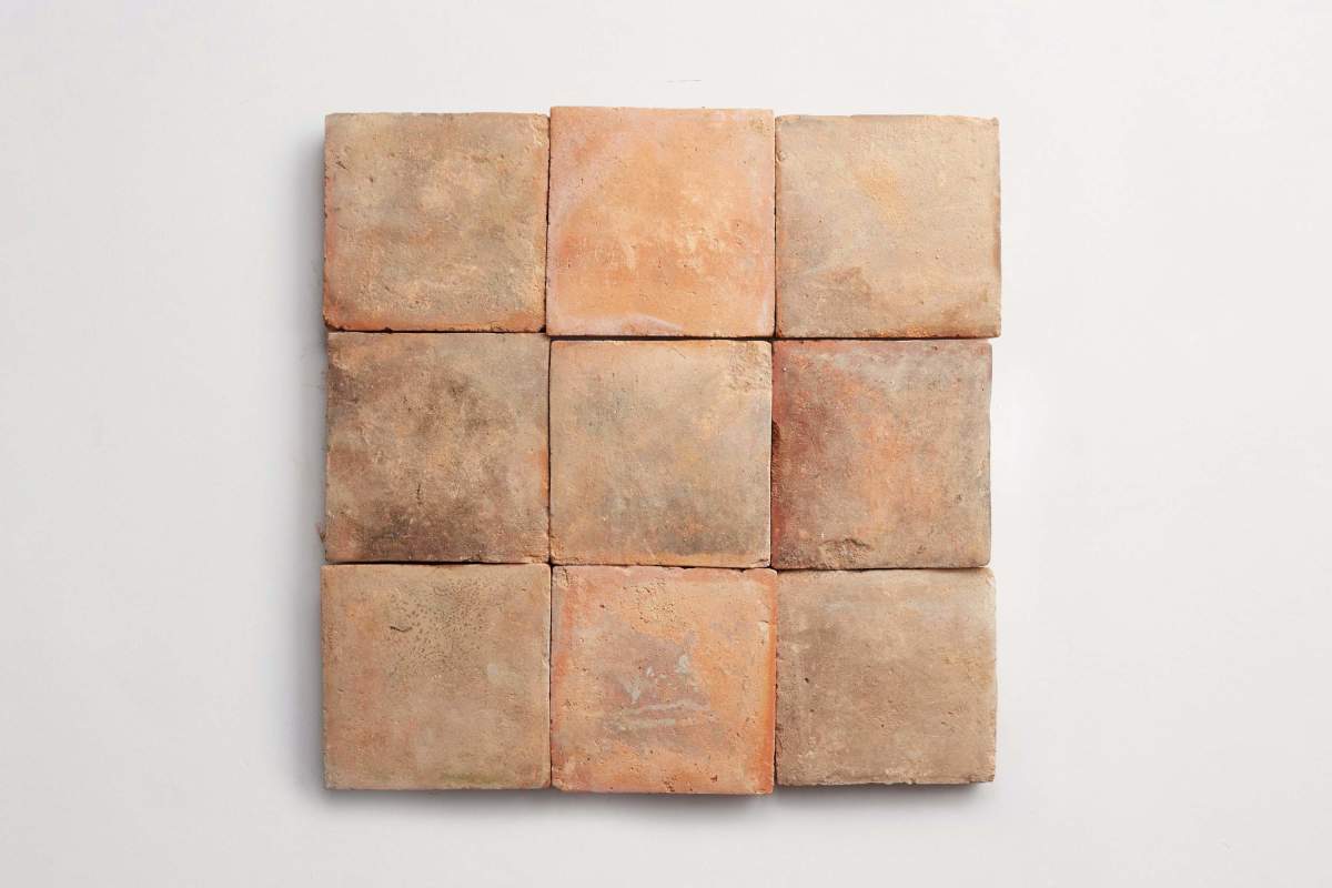 antique terracotta | stout | unfinished | provincial red | sample ~ 6"x6"x¾"