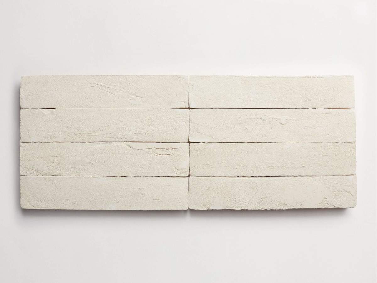 Fornace brioni + cristina celestino cotto bianco listello.