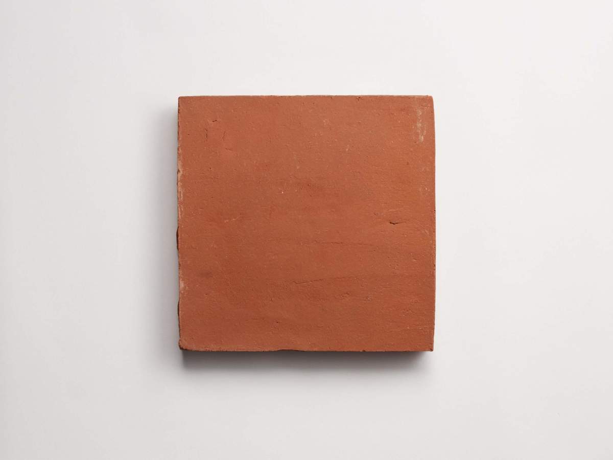 Terracotta Tile 8" Square Unfinished Red Tile.