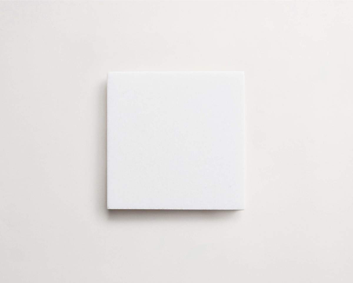 Tile thassos white stone square.