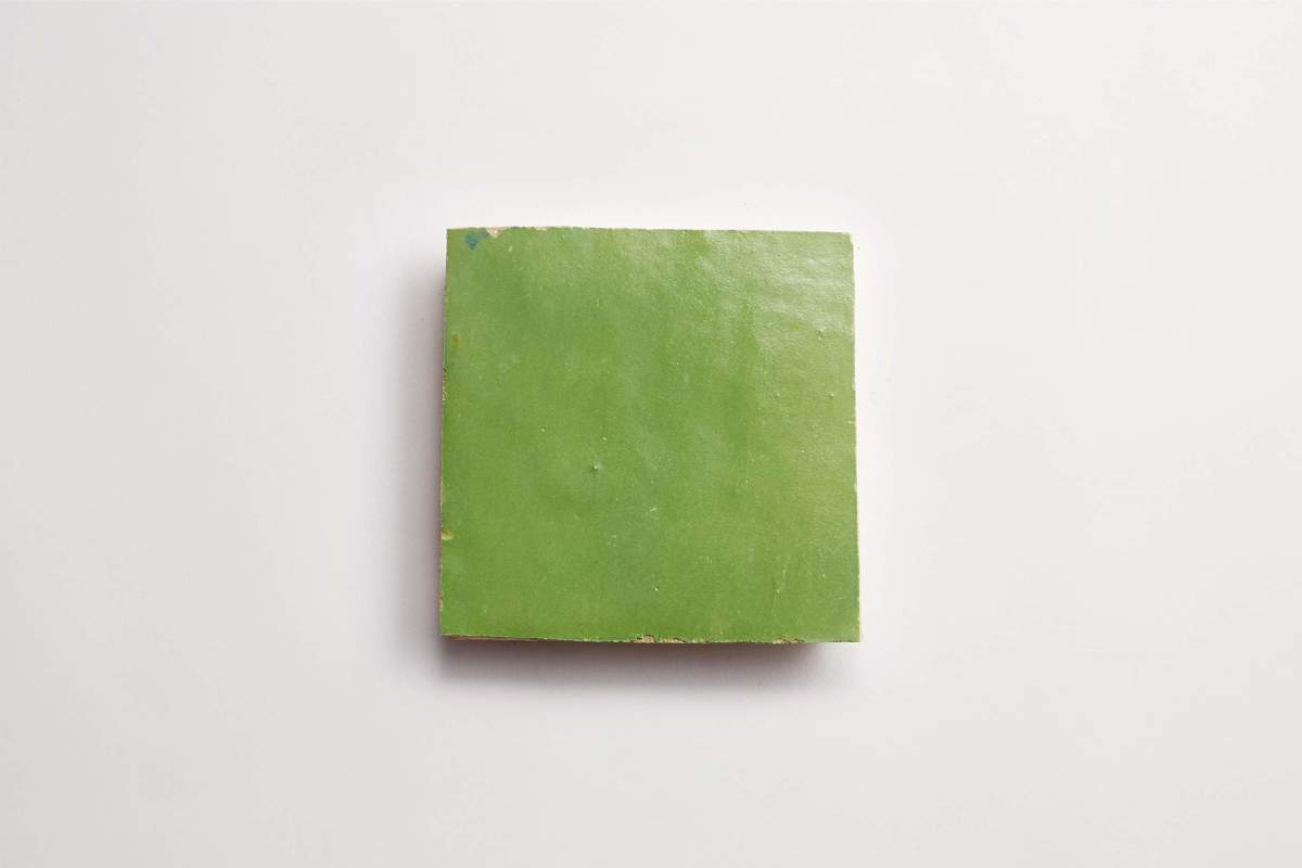 セルゲイ zellige tile | green tile | fallen citrus 4
