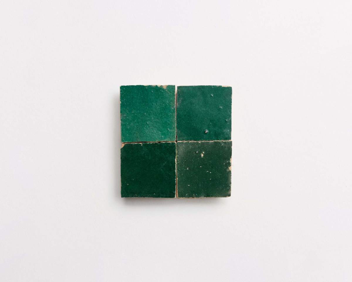 secret lagoon | unmounted zellige | moroccan terracotta