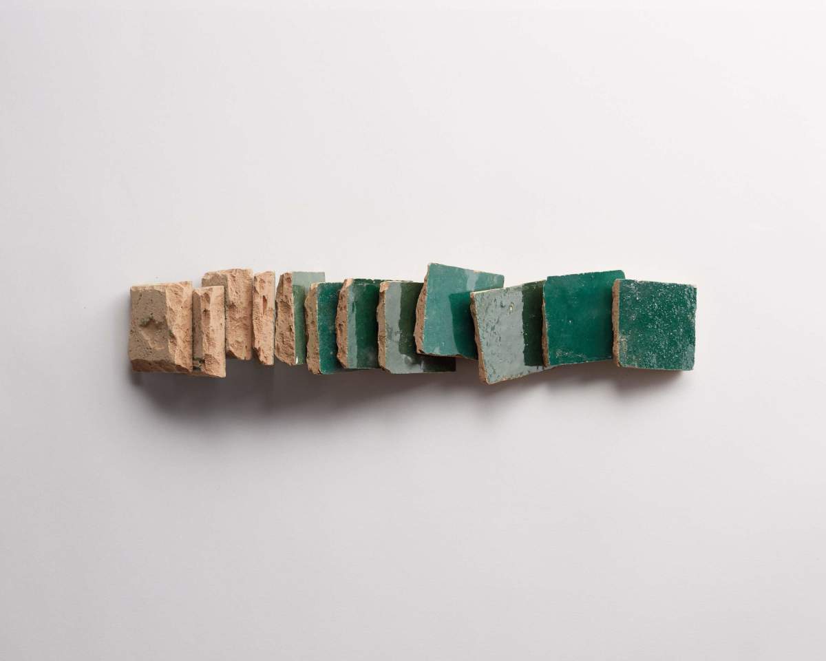 Secret lagoon unmounted zellige moroccan terracotta.