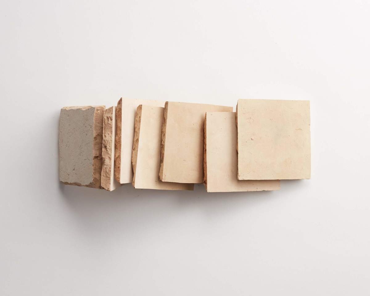 Zellige tile terracotta unglazed natural 4" square.