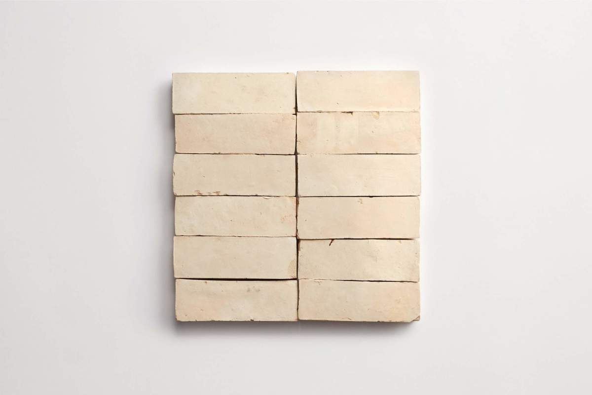 Unglazed zellige tile natural zellige subway bejmat.