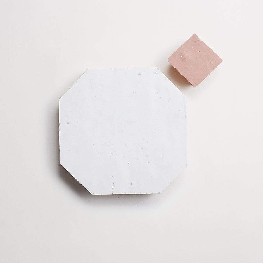 zio & sons + clé | moroccan sea salt octagon + vintage rose bouchon (bundle) | gloss | sample ~ ⅜"