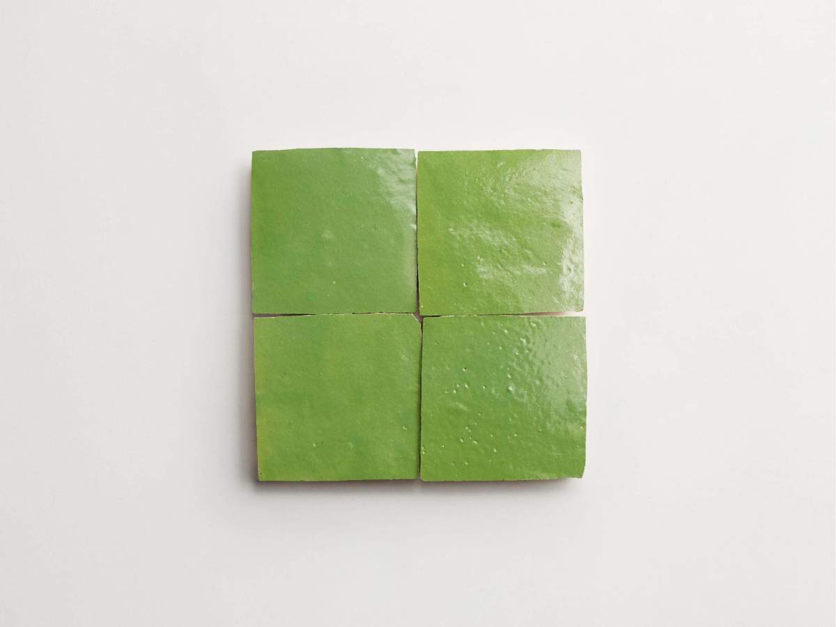 zellige tile | green tile | fallen citrus 4