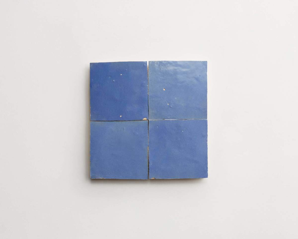 zellige tiles | terracotta | classic cerulean blue 4