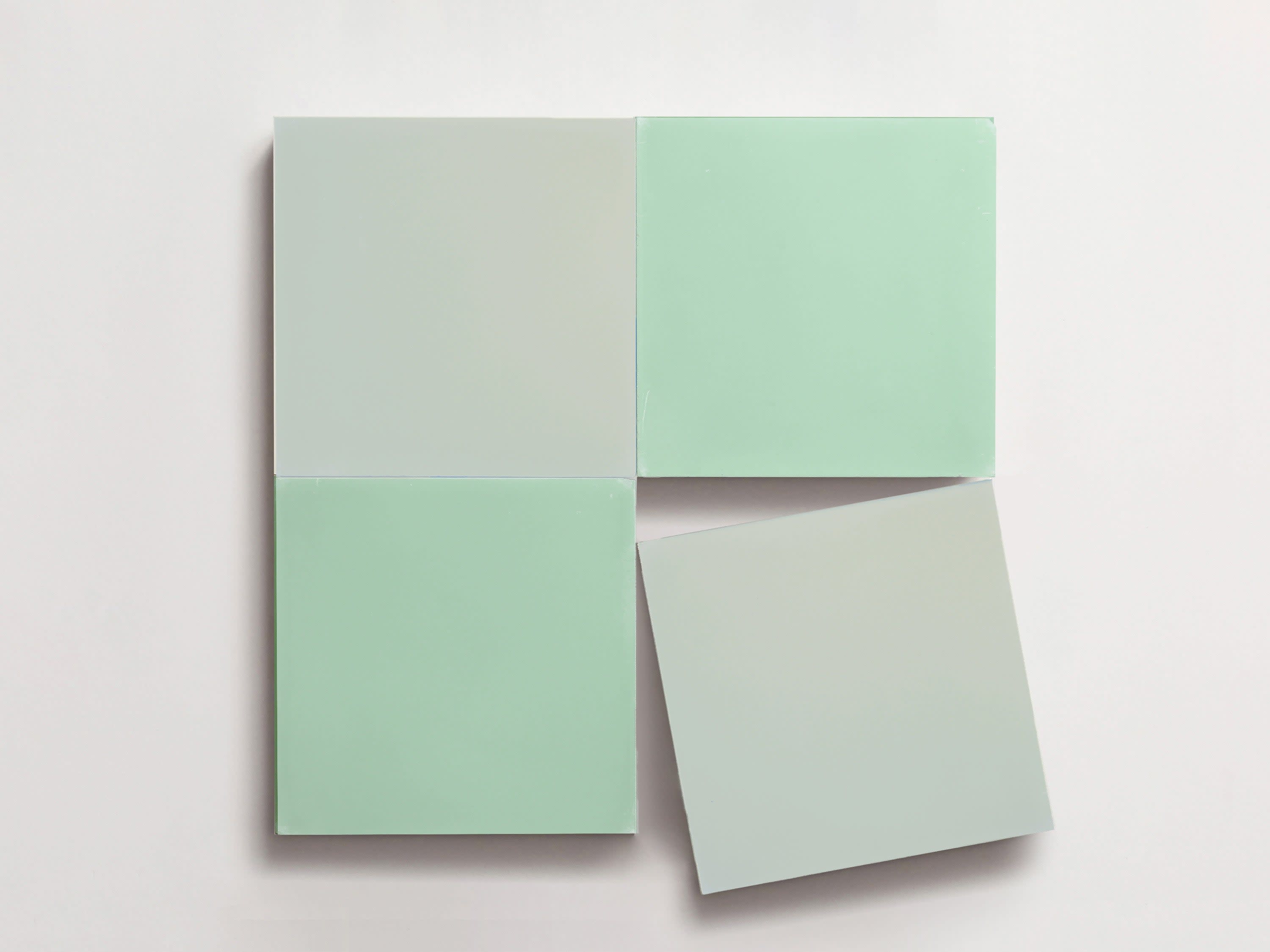 Cement Checkerboard Tile Bundle 8x8 | Blue, Green | clé