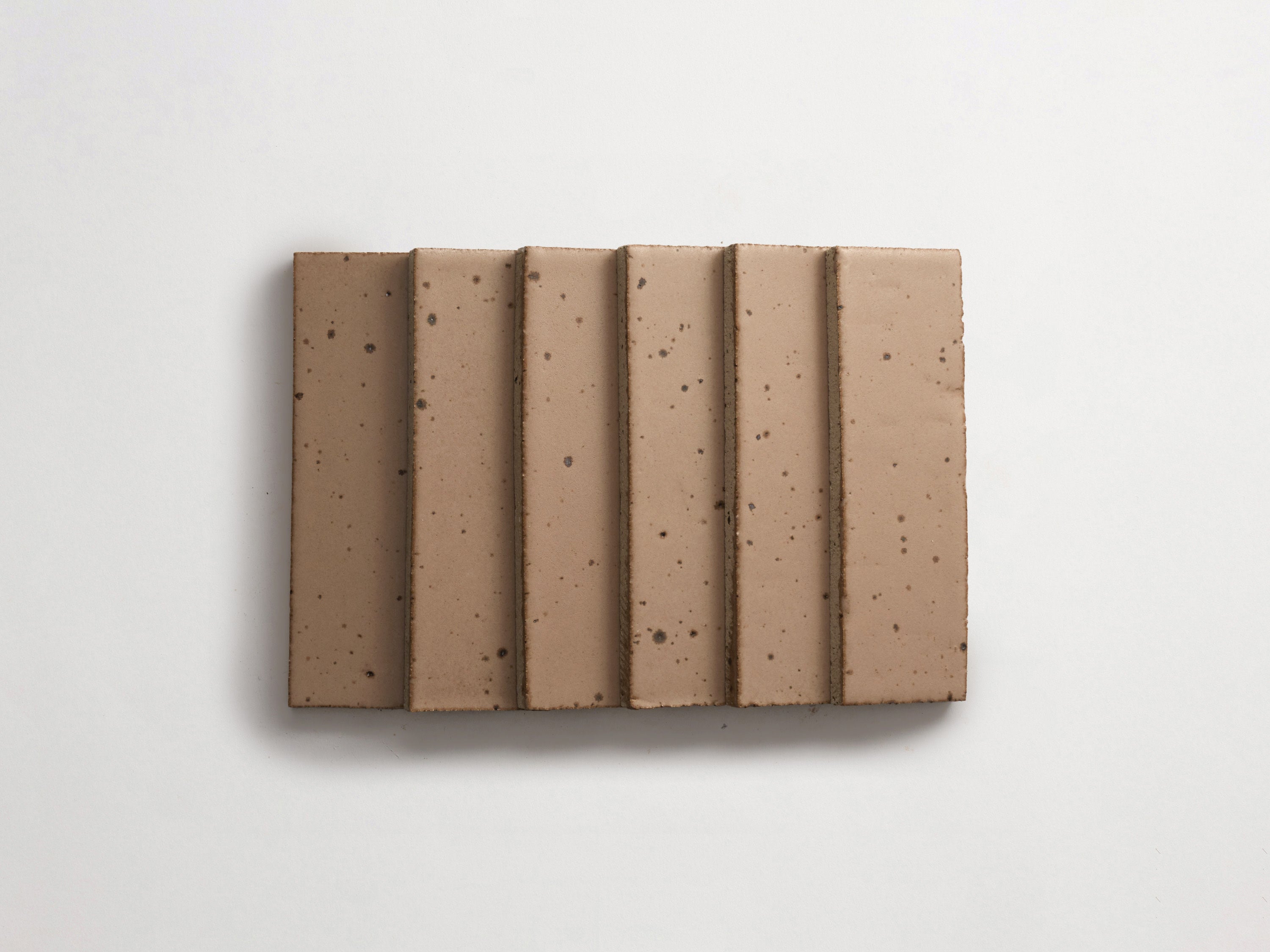 clé guild | thin glazed brick | fisherman's flax | 8 x 2.5 x 0.5