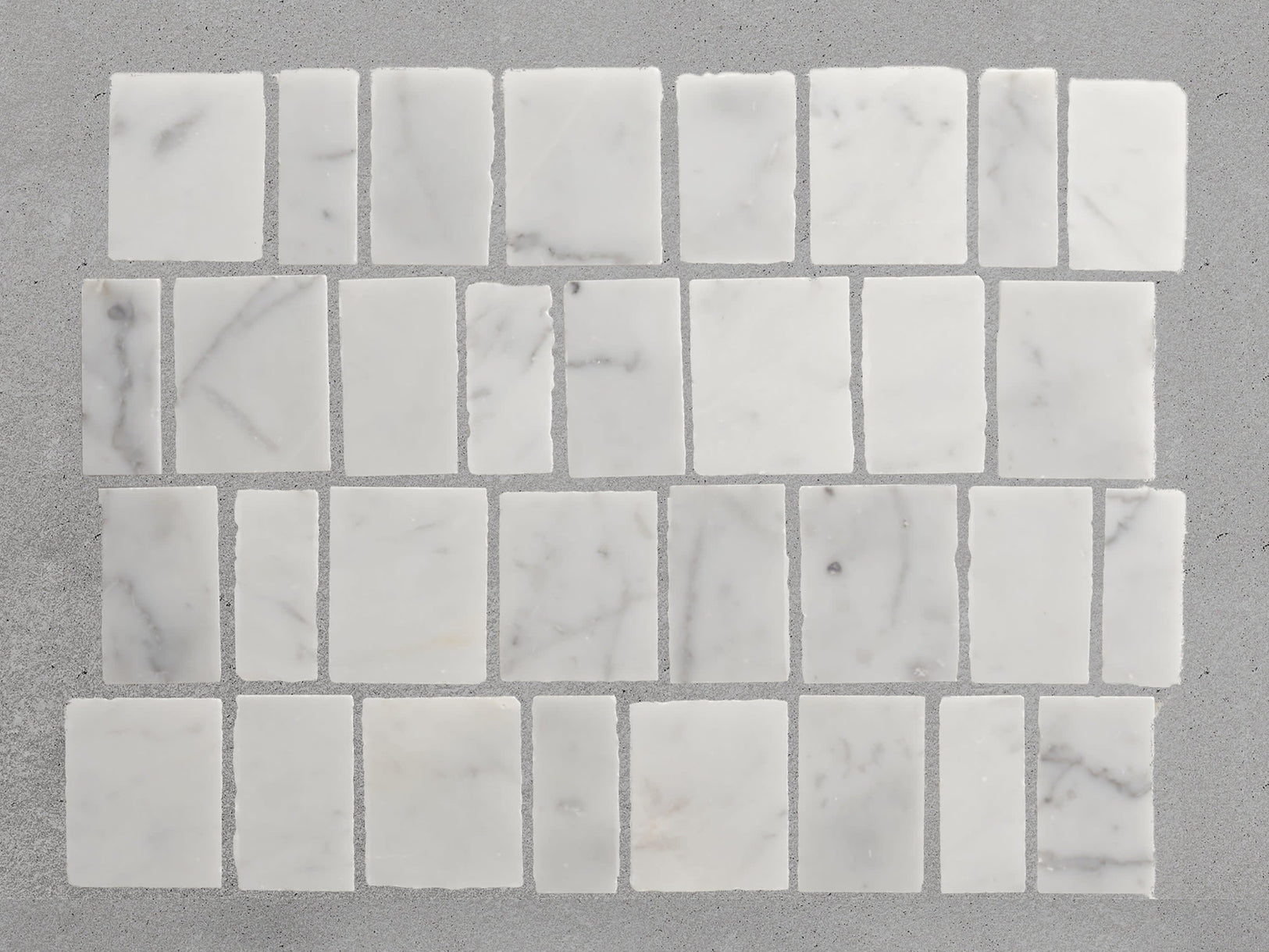 marble tile carrara standard joint lapidary clé tile