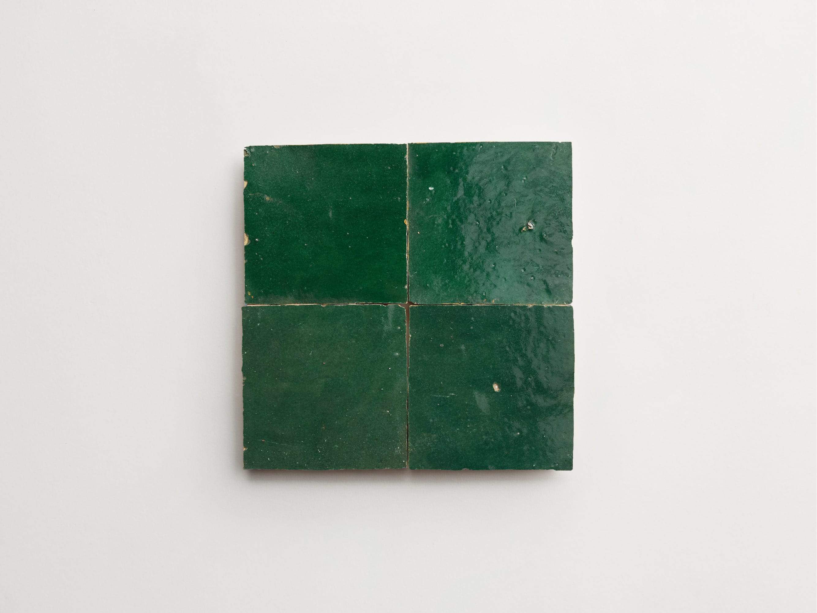 zellige tile | secret lagoon deep green 4