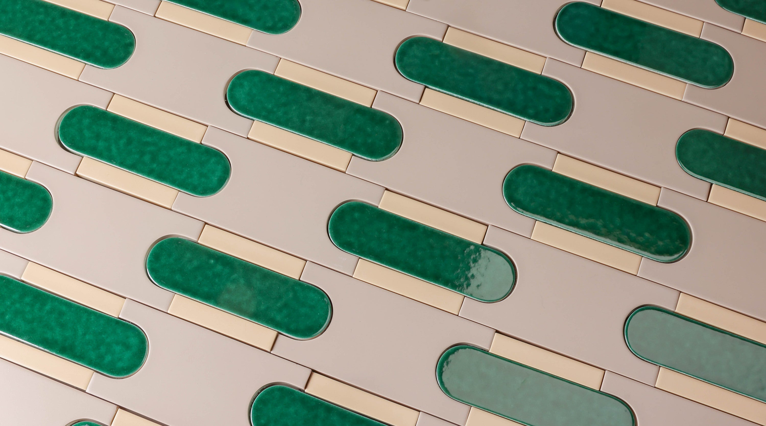 glazed ceramic tivoli bundle | fornace brioni | clé tile