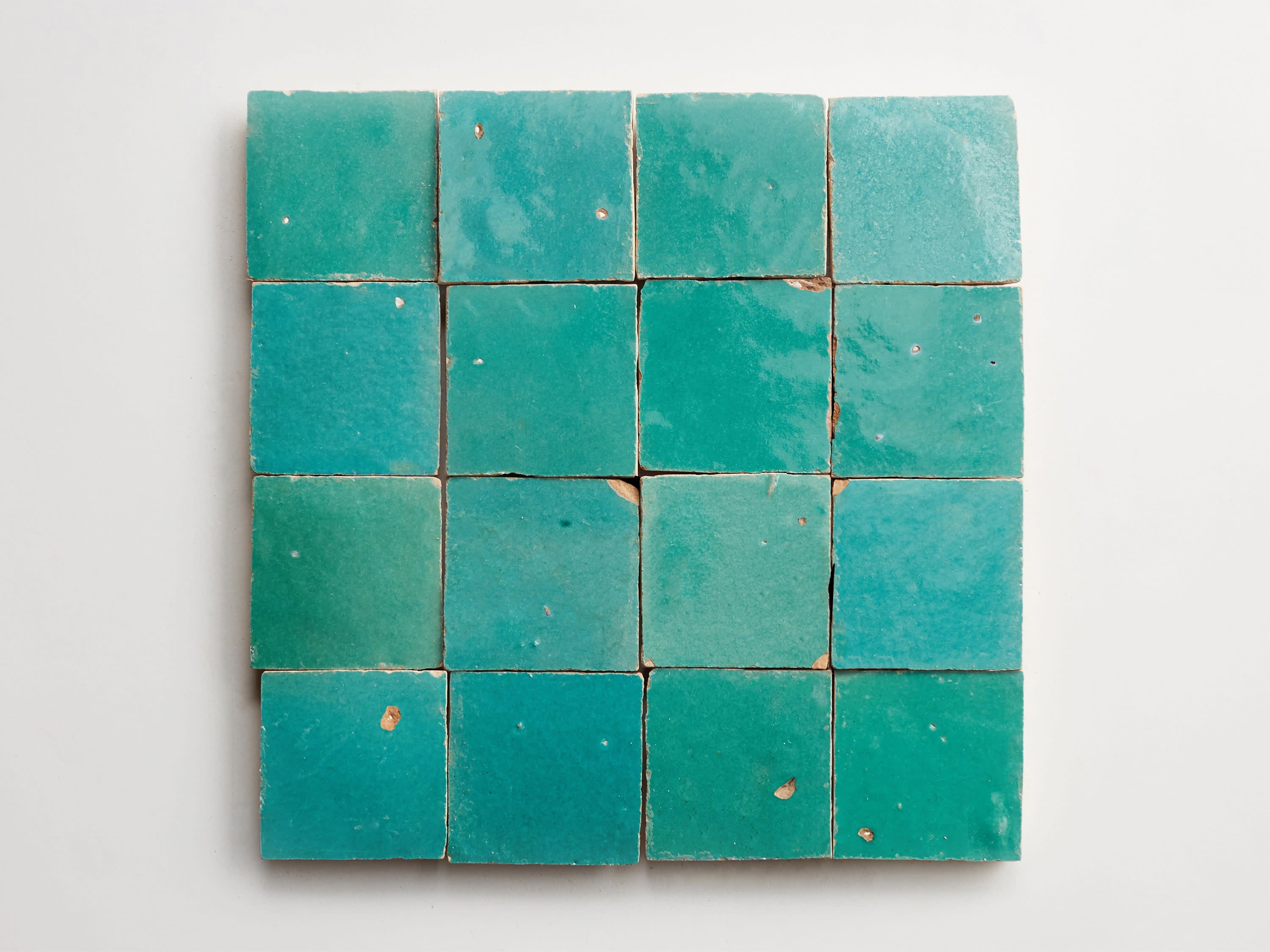 forgotten turquoise | unmounted zellige | clé tile
