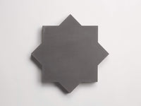 cement | pavimenti act I | charcoal | casablanca star + cross (bundle) ~ ⅝"