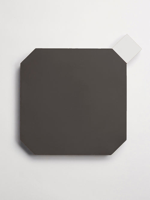 cement: pavimenti act I
paradiso octagon + bouchon | matte | charcoal + white