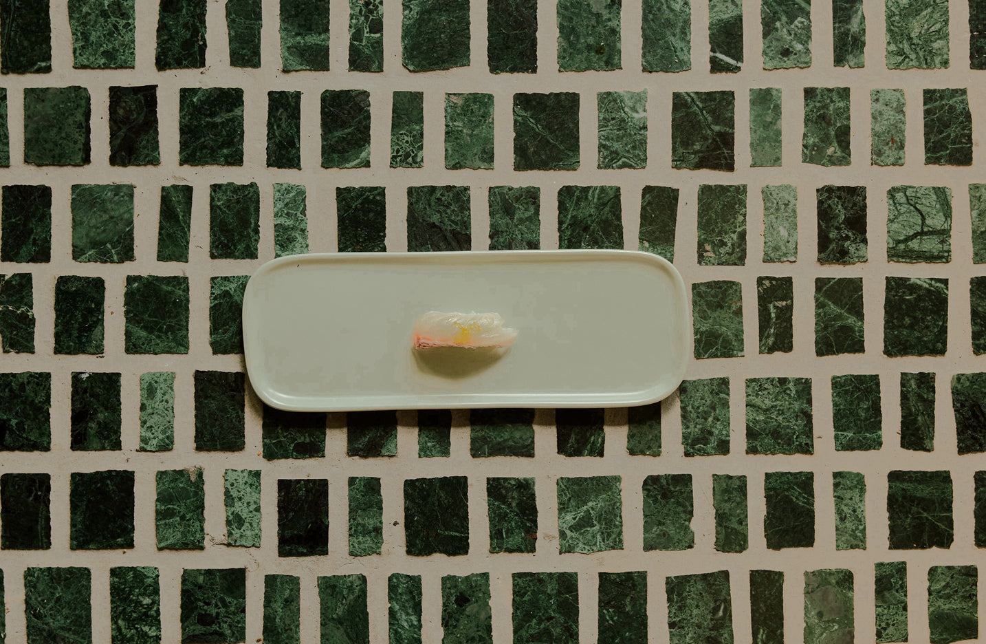 weathered white octagon & sea salt bouchon | zio & sons + clé