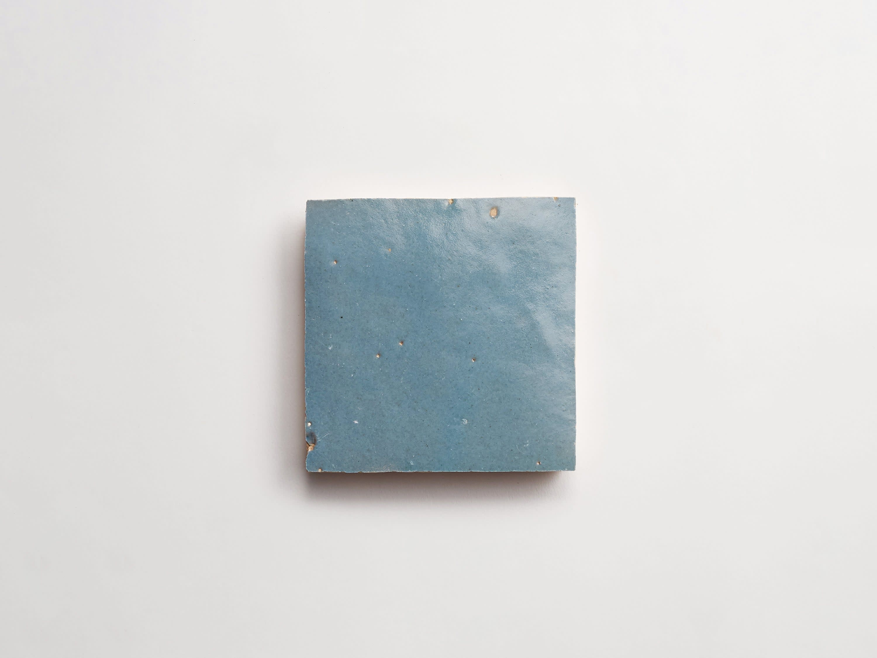 **ブルーグレーBOX風♡木製オブジェ** zellige tiles | pending storm blue 4