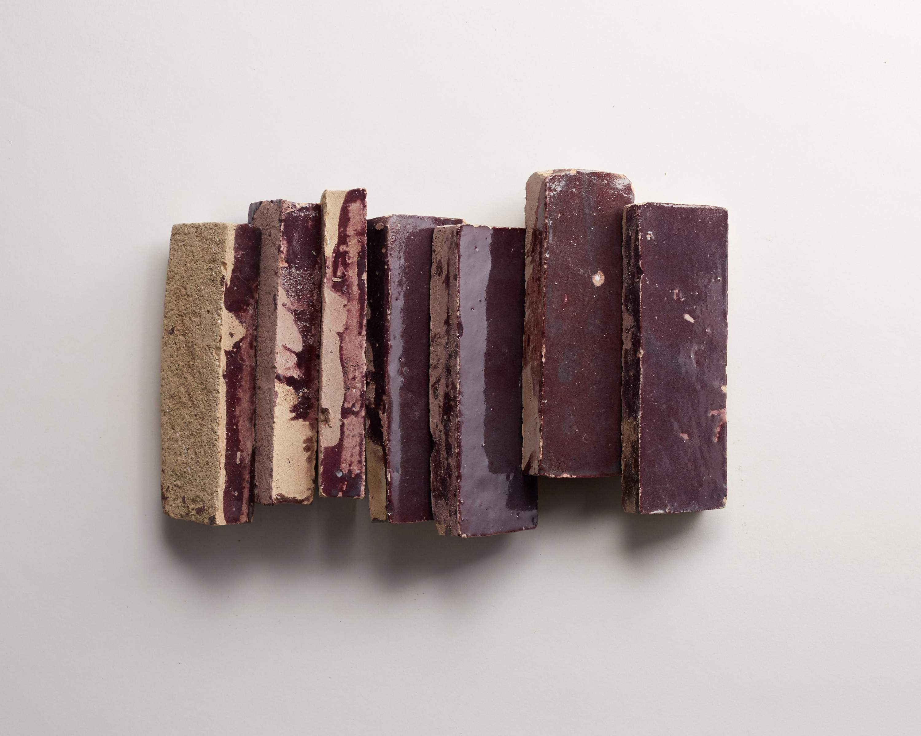 ミラバト zellige tile | midnight port purple subway bejmat | clé