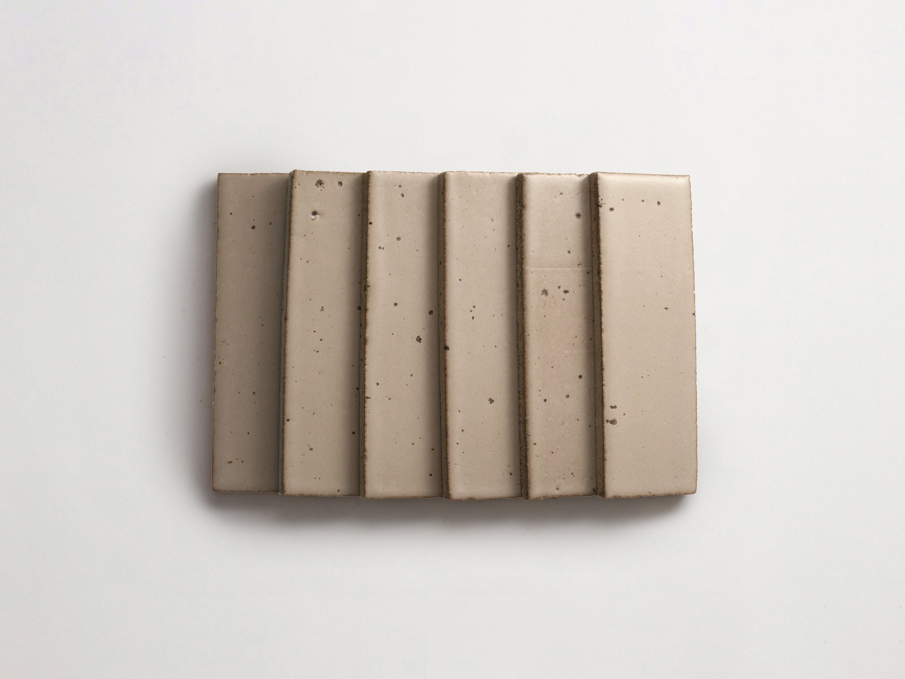 Claytone欄basic拭き漆AC clé guild | thin glazed brick | doek cloth | 8 x 2.5 x 0.5