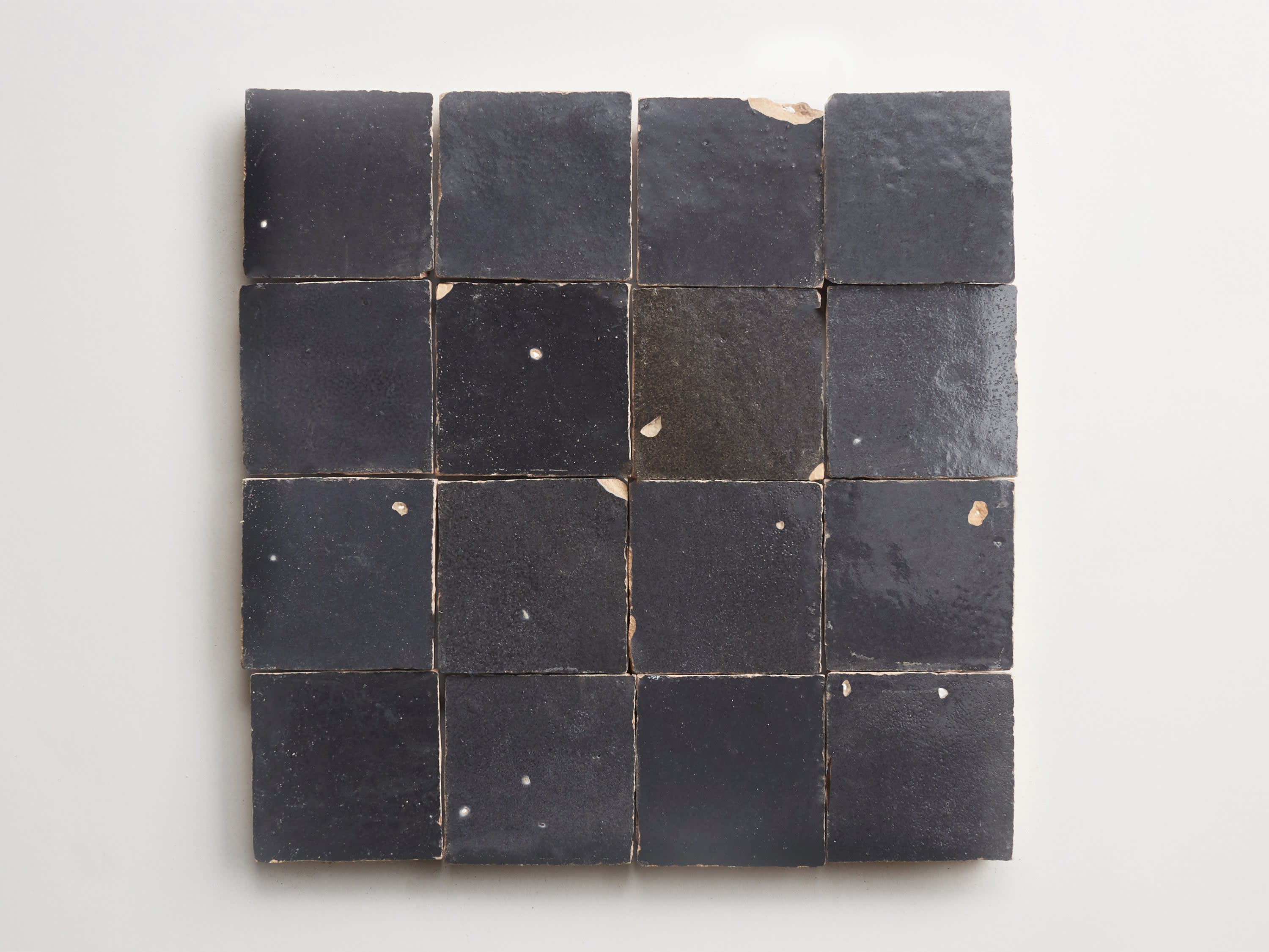 Burleigh おまとめ2点 oguraazuli zellige tile | grey glaze | battled armor 2