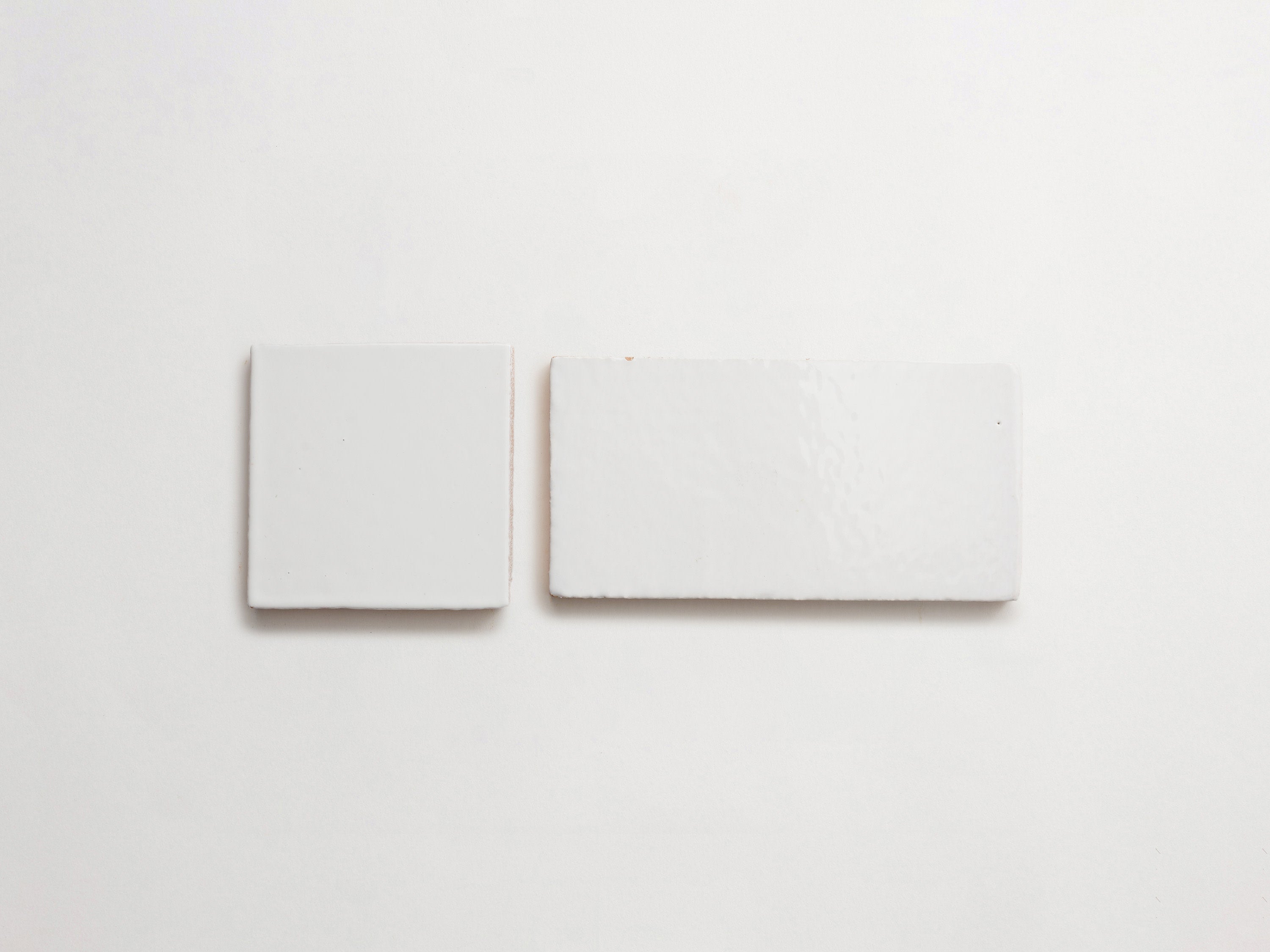 terracotta square + rectangle bundle | handmade rustic tile | gloss ...