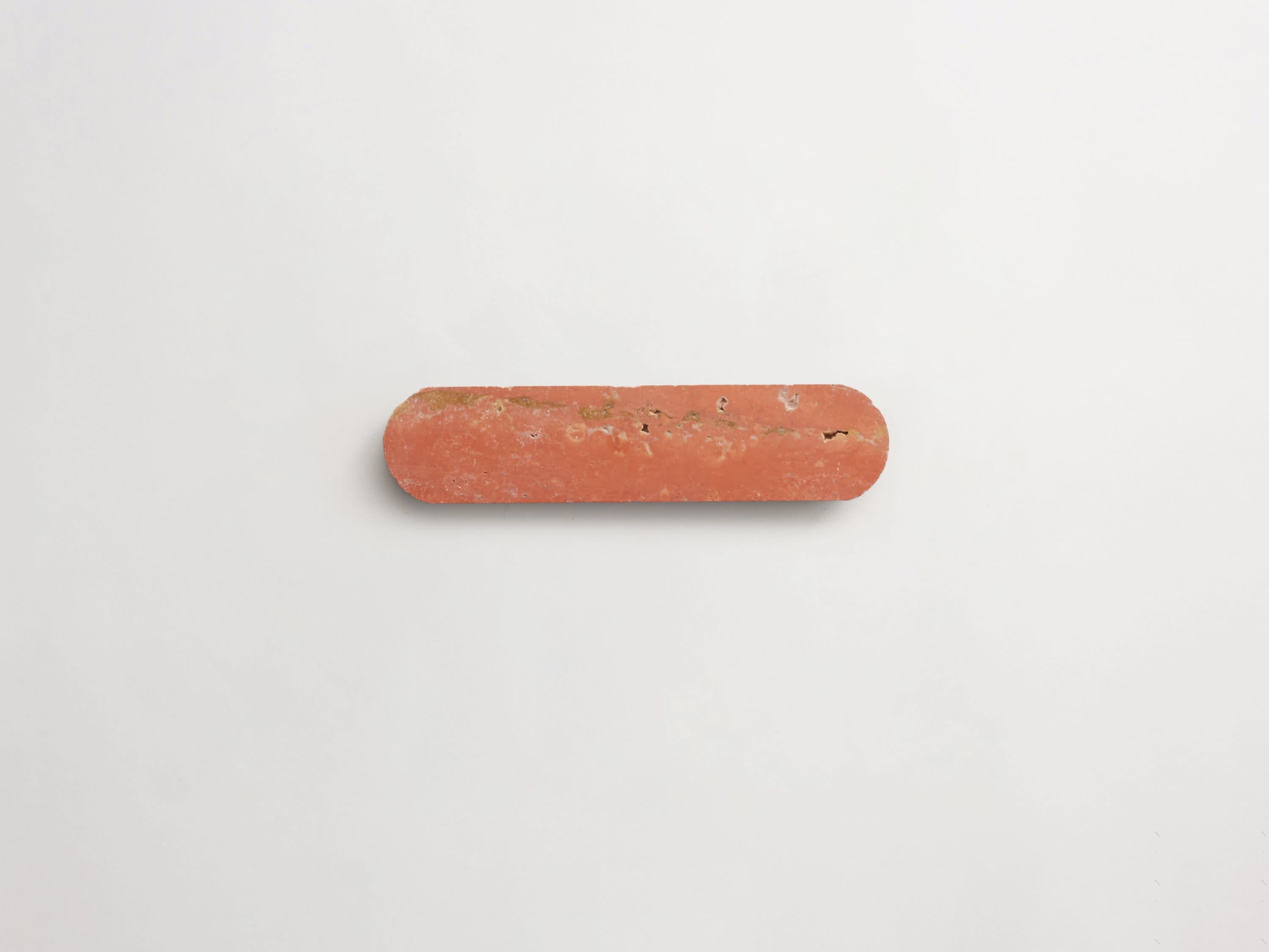 mosaic tile | oval tile |red travertine | lapidary | clé
