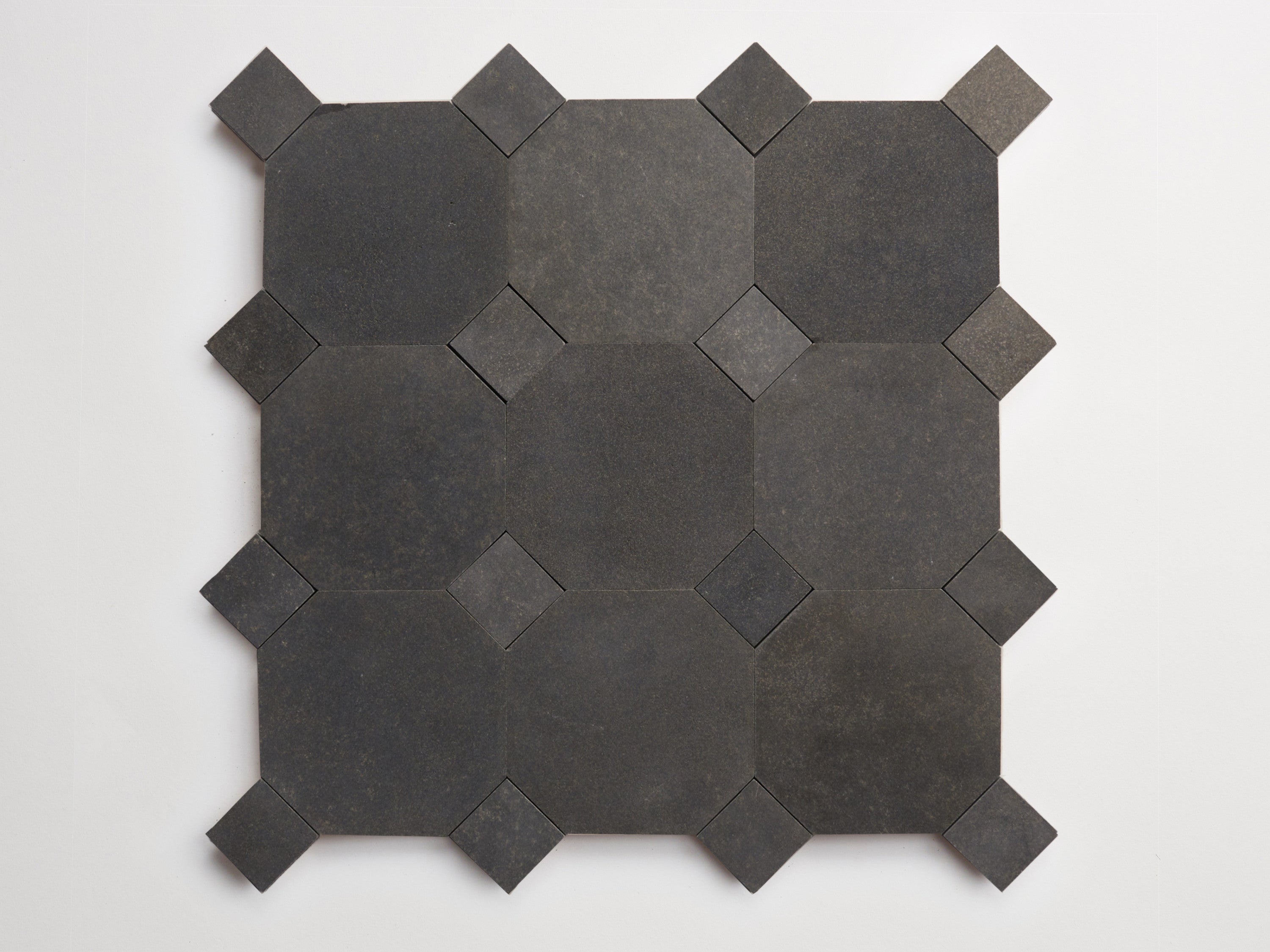 Stone tile | octagon | Warm Black | Honed | zio & sons + clé