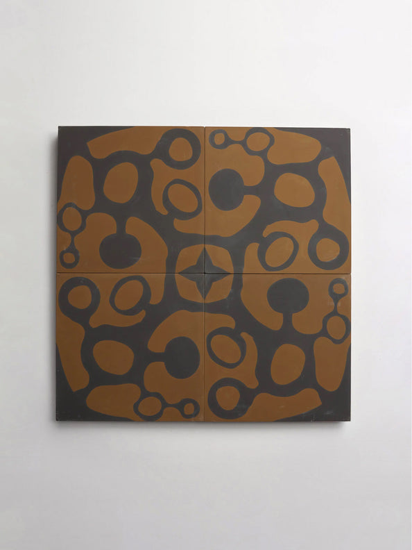 cement: ruan hoffmann | paris fizz | grande | matte | army + charcoal ~ 8"x8"x⅝"