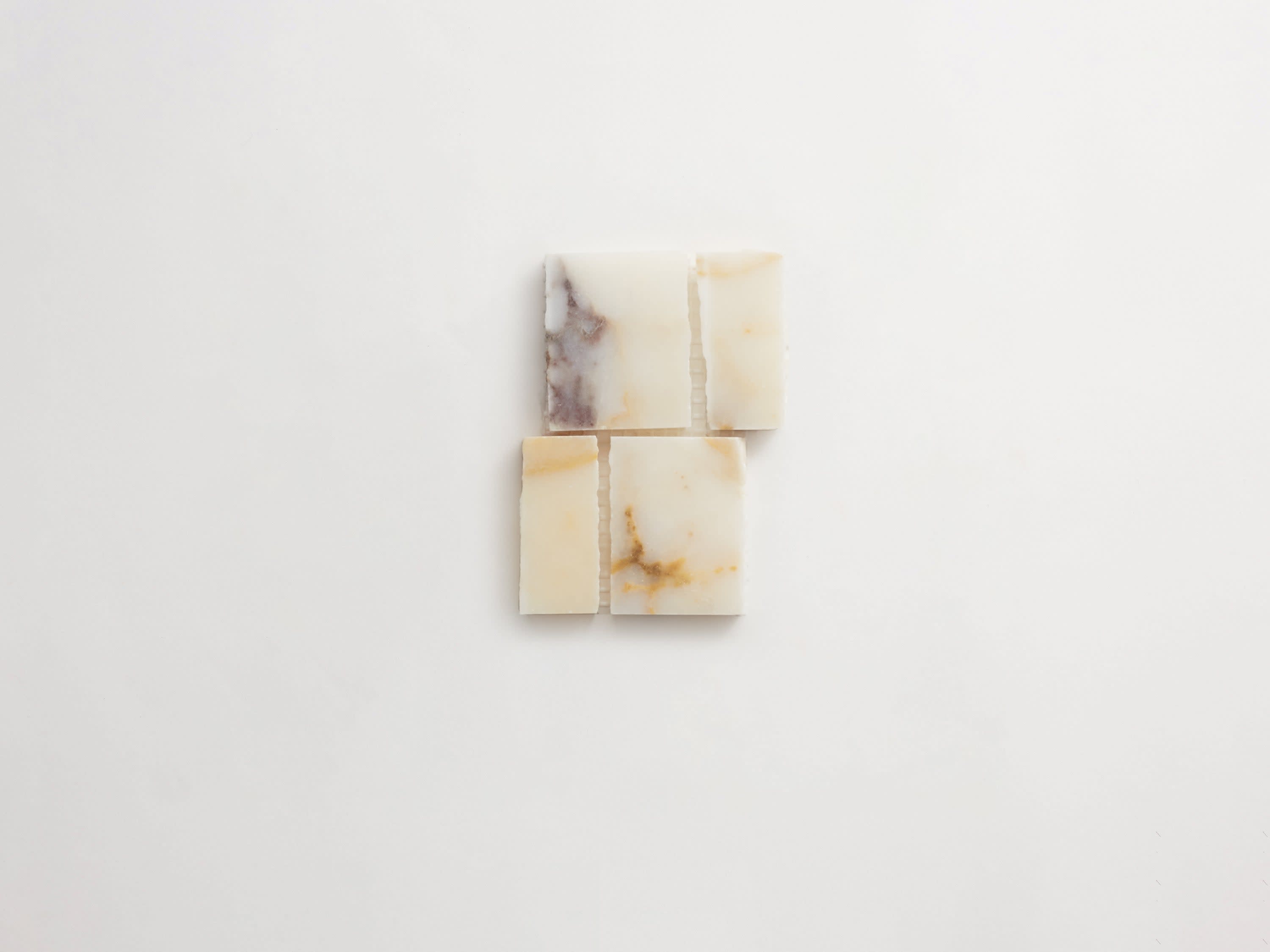 mosaic tile calacatta viola rough cut lapidary clé clé tile