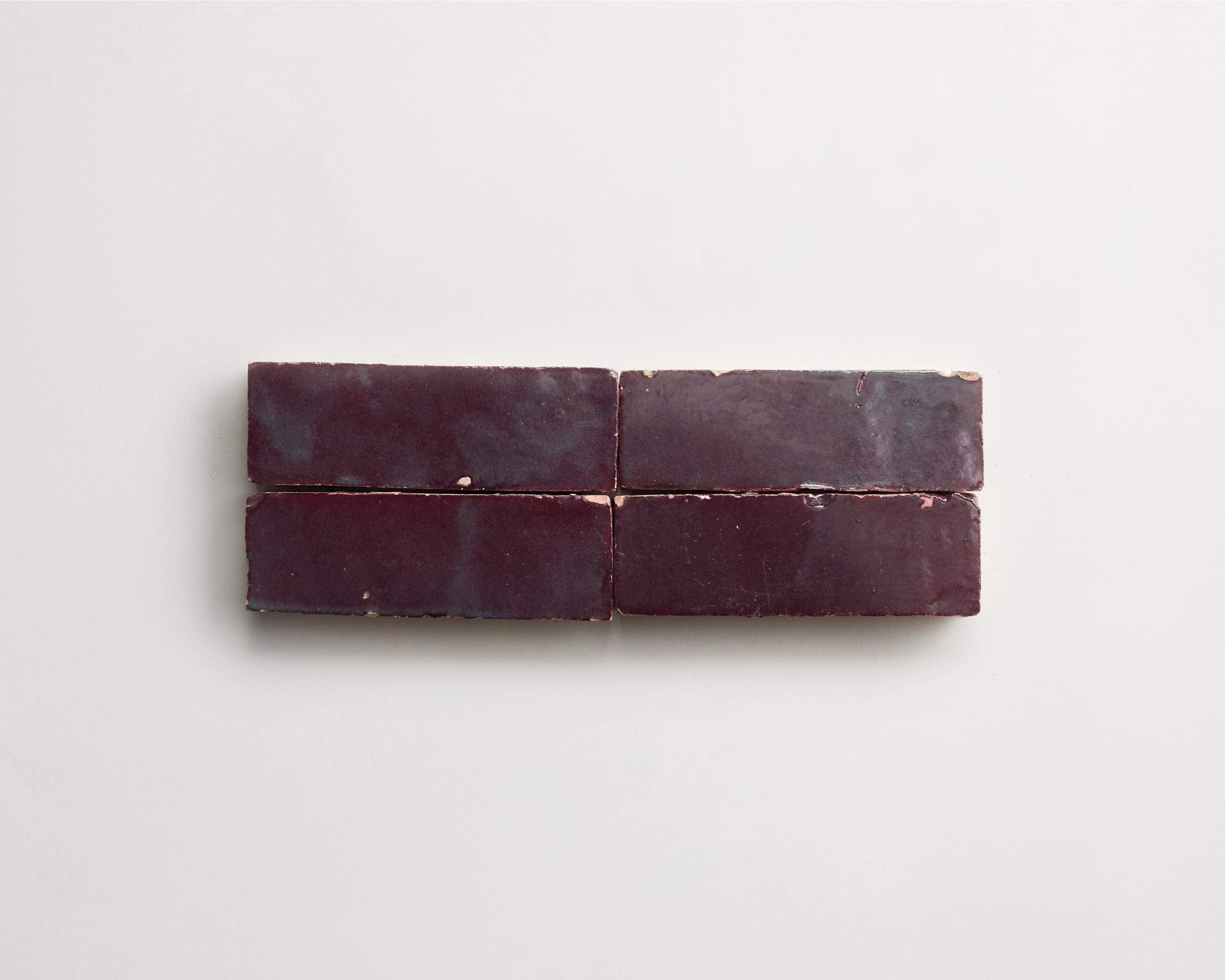 zellige tile | midnight port purple subway bejmat | clé