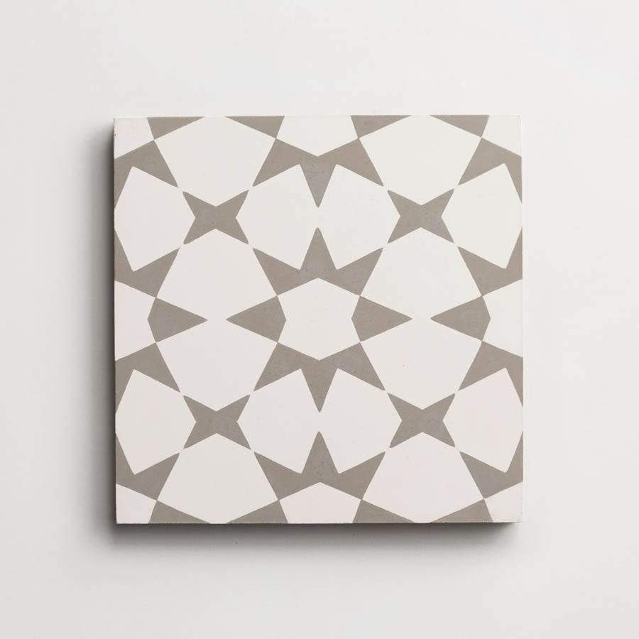 clé tile | concrete cement | moroccan 3 fez | metal white