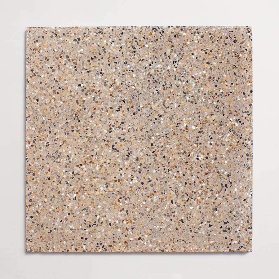 clé tile | forage terrazzo | cement | shell | square 24x24