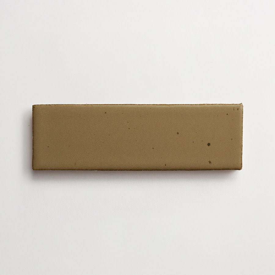 clé guild | thin glazed brick | cambric grege | 8 x 2.5 x 0.5