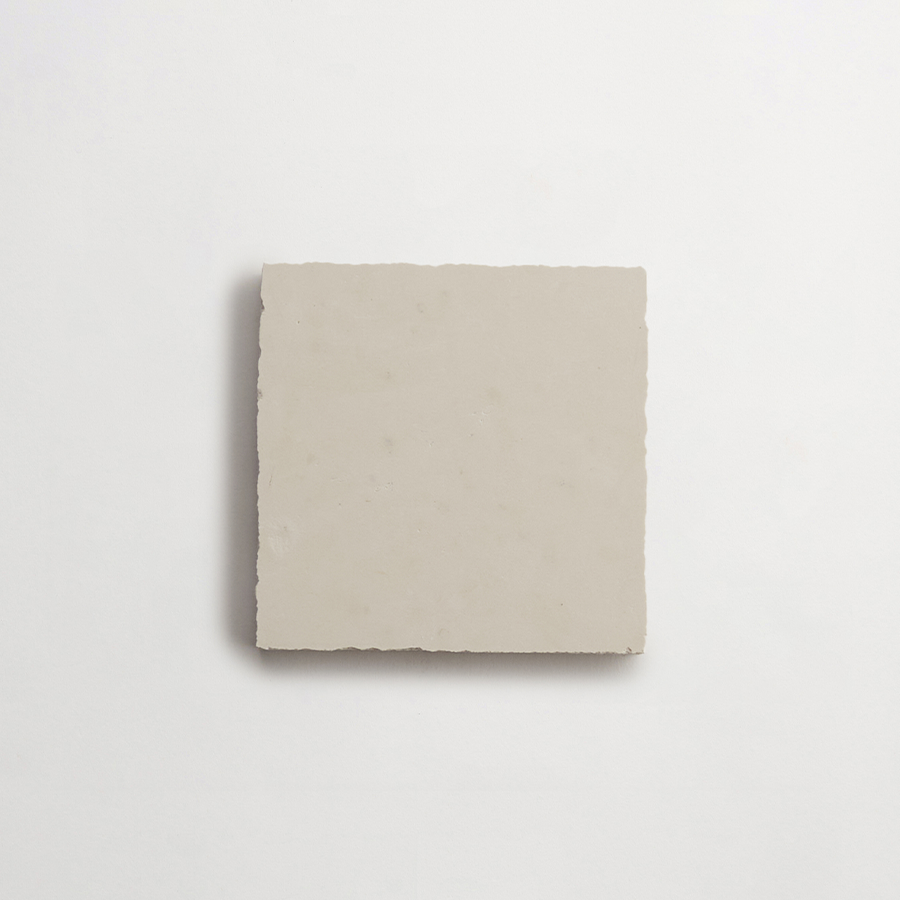 Lapidary stone tile | 4 in. square | White Limestone | Honed | clé
