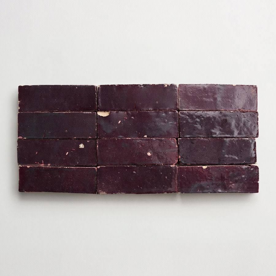 zellige tile | midnight port purple subway bejmat | clé