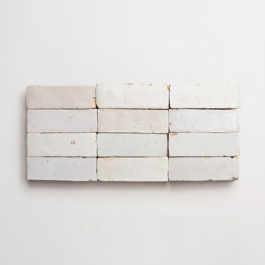 zellige tile | weathered white subway bejmat | clé