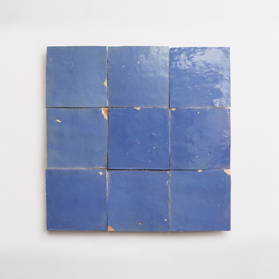 zellige tiles | terracotta | classic cerulean blue 4