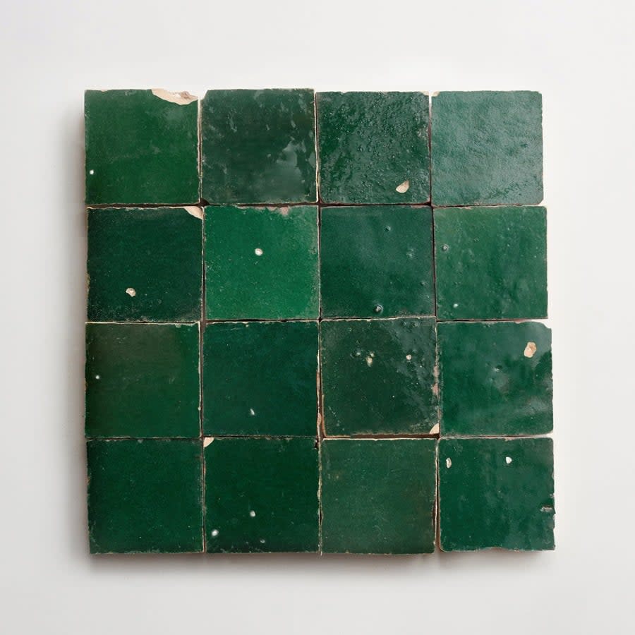 secret lagoon | unmounted zellige | moroccan terracotta