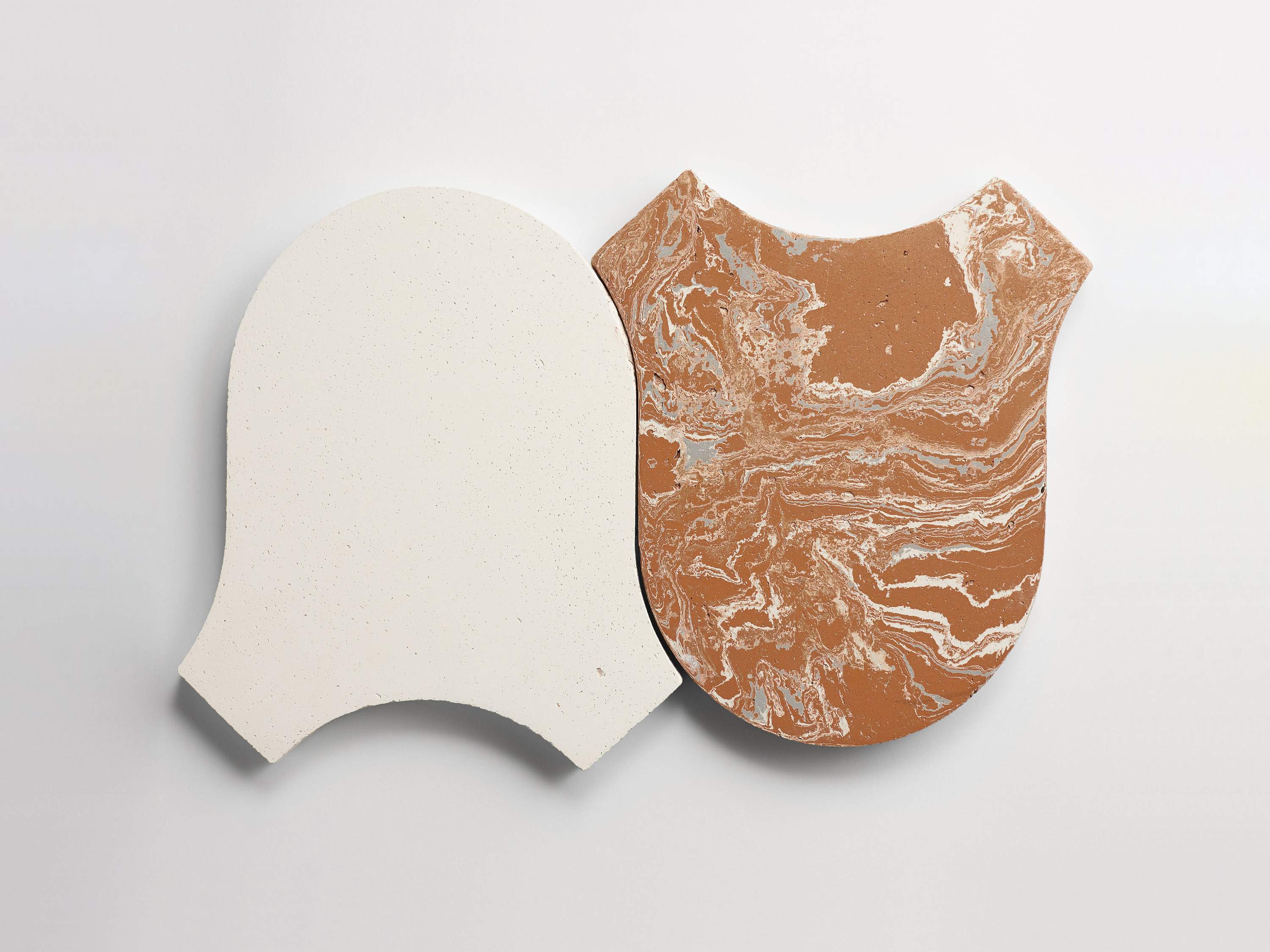 bibiena cotto bianco & variegato rectangle | clé tile