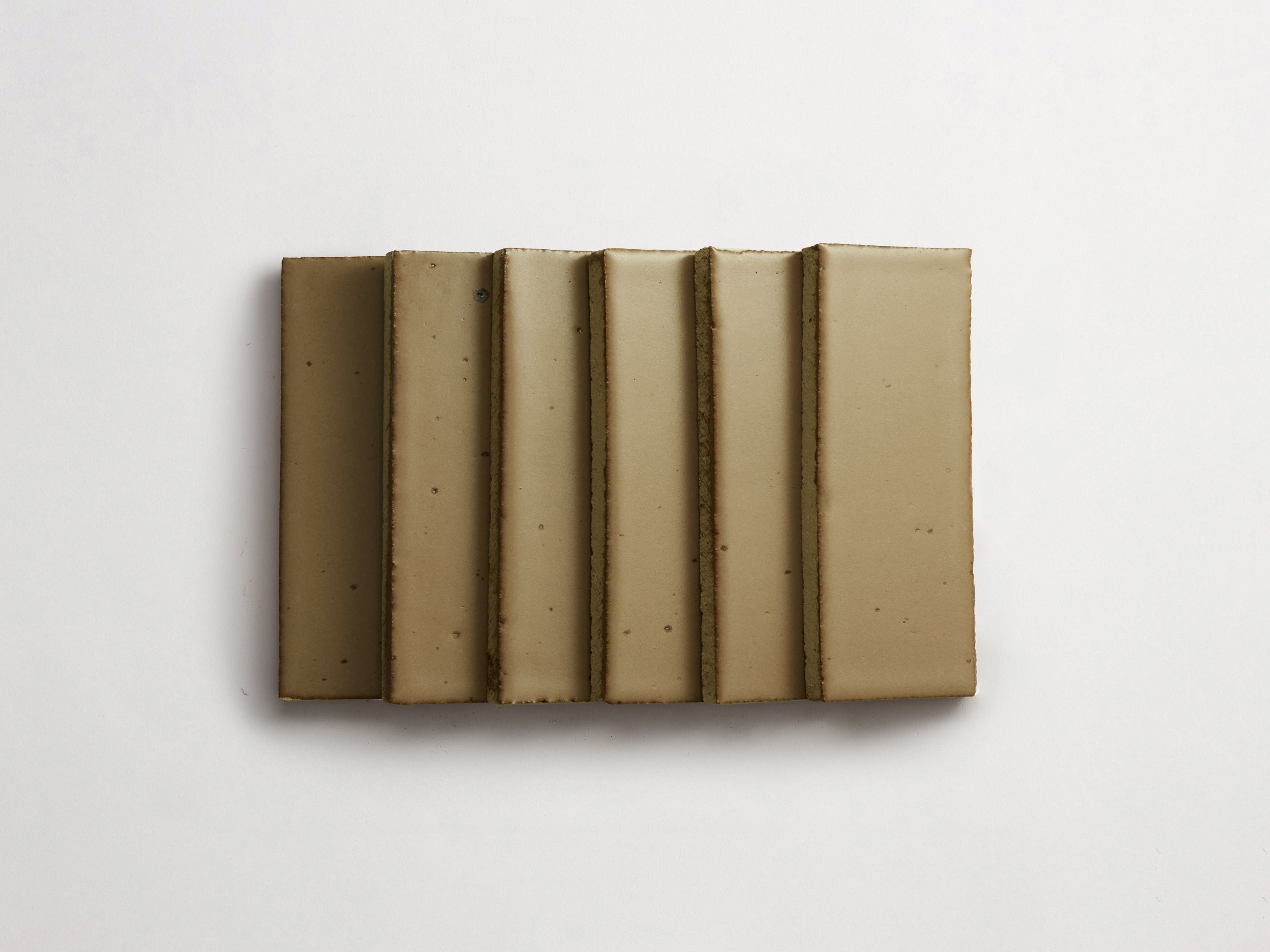 clé guild | thin glazed brick | cambric grege | 8 x 2.5 x 0.5