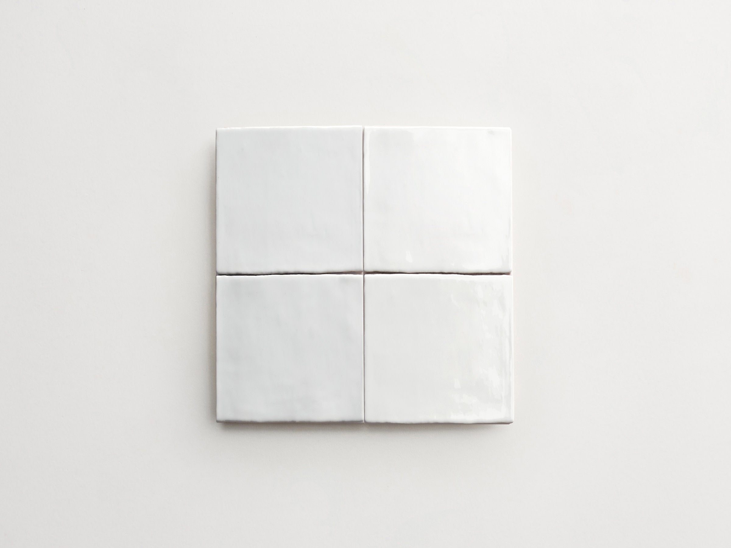 Basic Terracotta Tile | 4x4 | gloss White | clé Tile