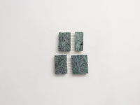 lapidary | rough cut mosaic sheet | verde marble (large joint) ~ 12"x12¼"x⅜"