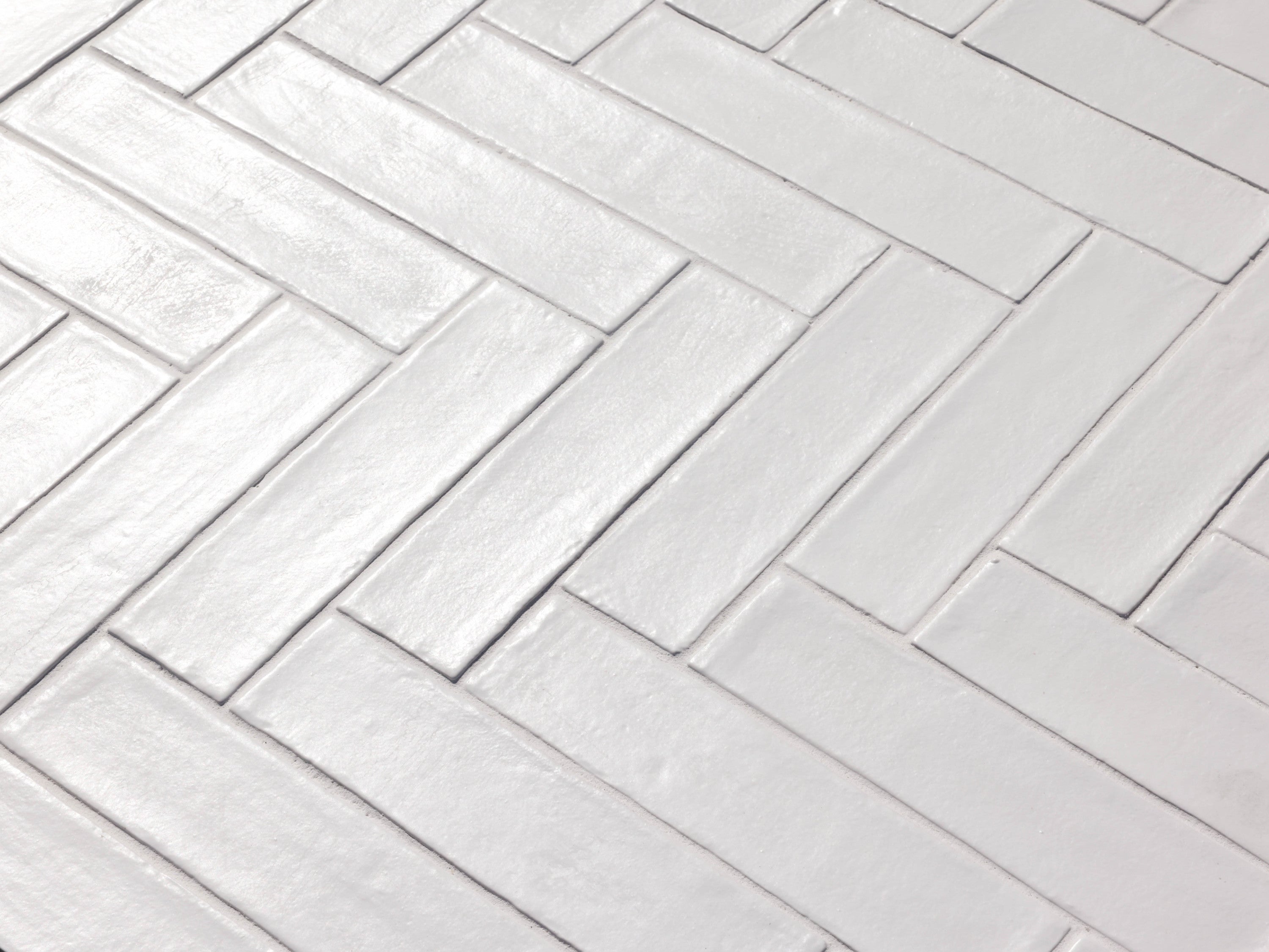 Basic Terracotta Tile | 8x2 | matte White | clé Tile