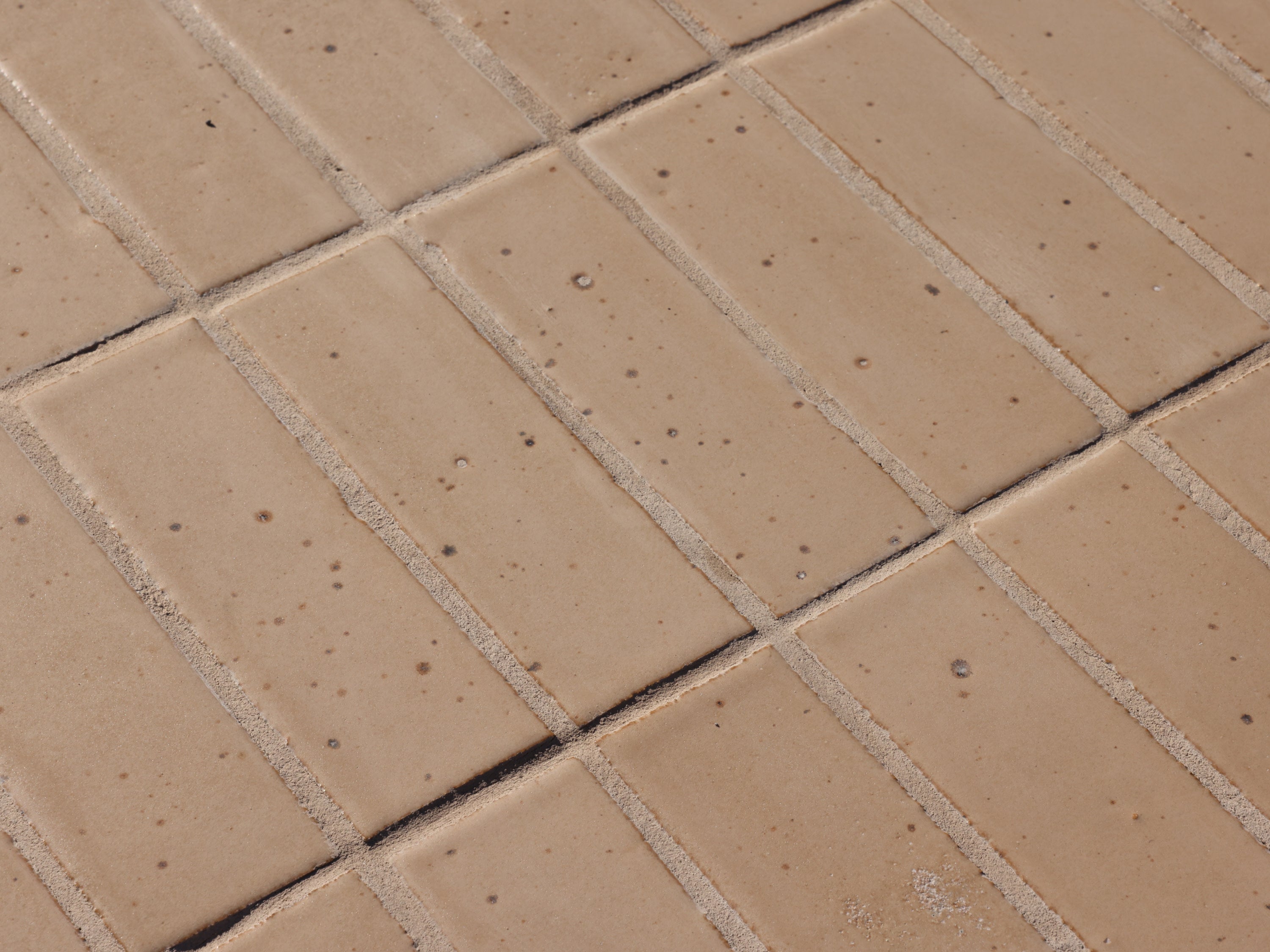 Claytone欄basic拭き漆AC clé guild | thin glazed brick | fisherman's flax | 8 x 2.5 x 0.5