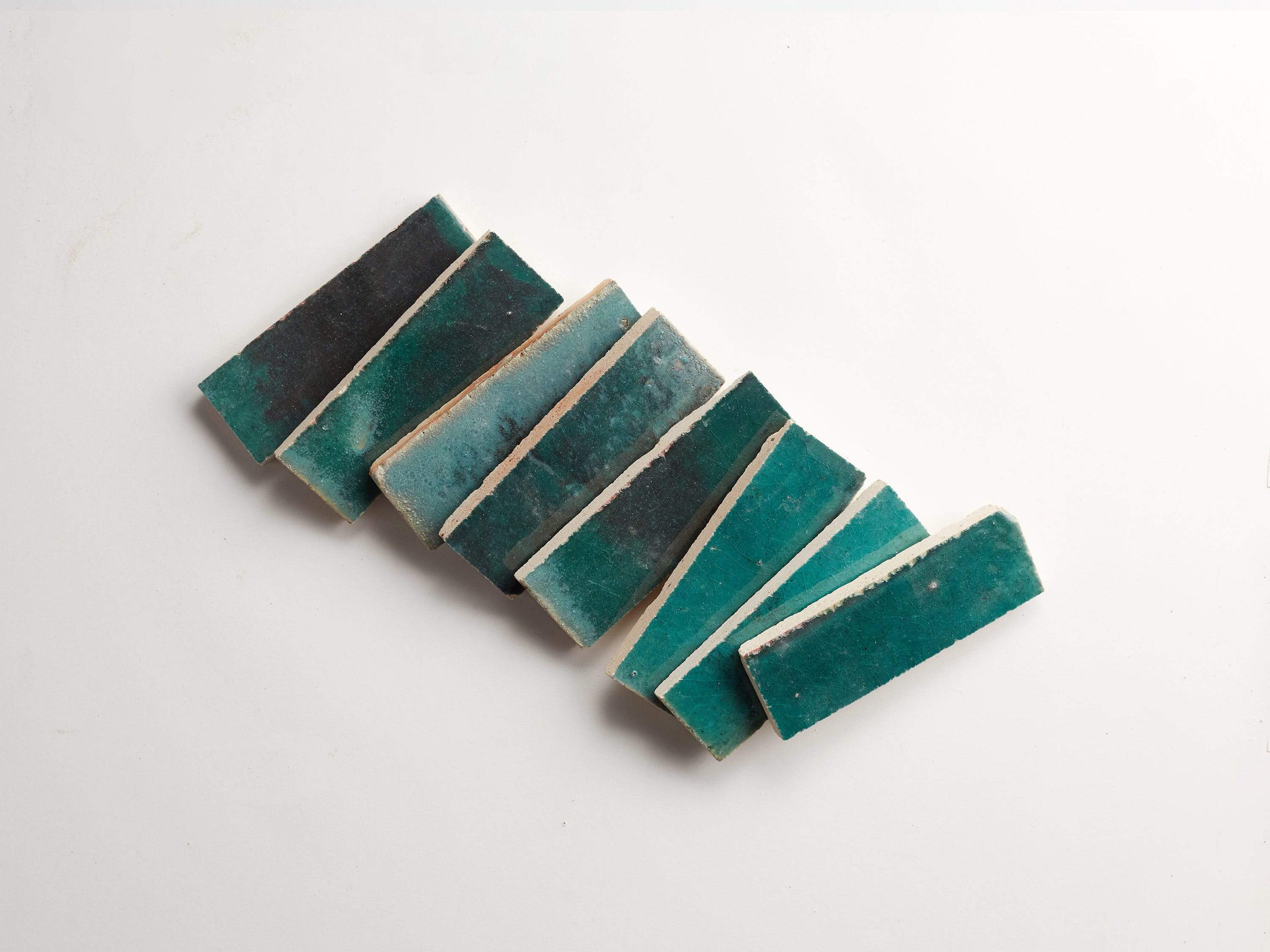 eastern earthenware | koi pond | baguette | march 2021 ~ 2"x6"x0.375"